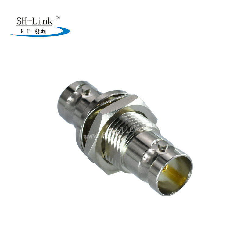 50Ω BNC Straight bulkhead Female to female adapter